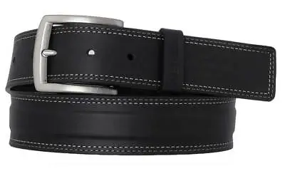 Harley-Davidson Men's One Lane Genuine Leather Belt - Antique Nickel Finish • $24.95