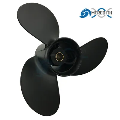 Aluminum Outboard Propeller 8.5 X9  For Mercury 8-9HP 12 Spline ToothRH • $89.99