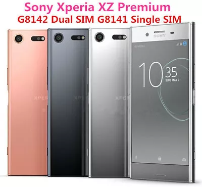 Sony Xperia XZ Premium G8141 G8142 64GB 4GB 19MP Unlocked Smartphone -New Sealed • $233.19