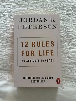 $10 • Buy 12 Rules For Life - An Antidote To Chaos By Jordan Peterson 