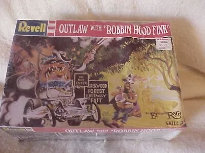 Vintage Revell Outlaw With Robin Hood Fink Model Kit #7622 Sealed New Ed Roth • $45