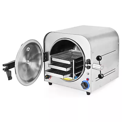 Stainless Steel Dental Updated Autoclave Steam Sterilizer Medical Sterilization • $445.78