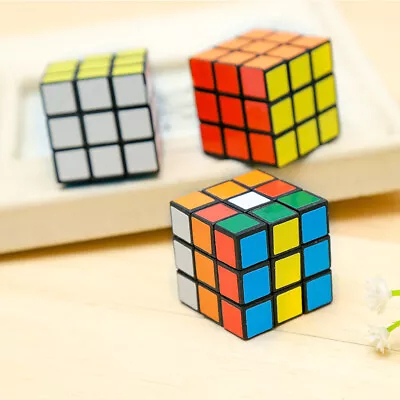 Magic Cube 3x3x3cm Super Smooth Fast Speed Rubik Puzzle Rubics Rubix Kids Toy • $10.29