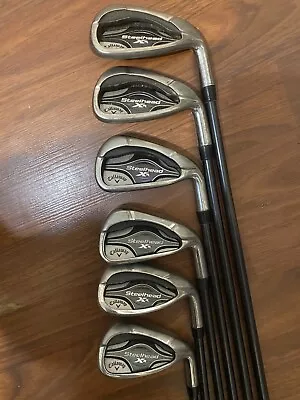 Callaway Steelhead XR Iron Set 6789P & A With Aldila XR 100% Graphite RH 36” • $471.11