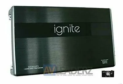 Ignite Audio R3000/1D Class D Mono Block Car Amplifier - 6000 Watts Peak Power • $125.95