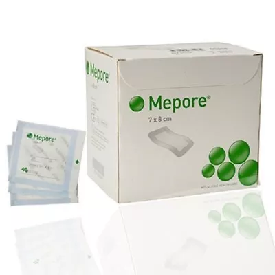 Mepore Sterile Absorbent Dressing(s) 7cm X 8cm - Wounds Cuts Grazes 670700 • £4.50