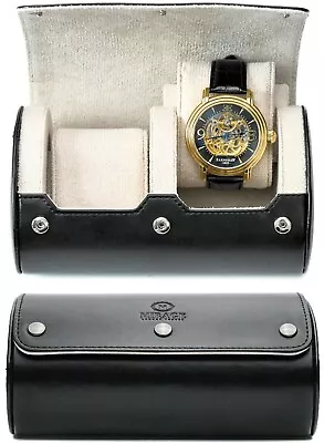 Watch Travel Case - Mirage Watch Roll Cases For Men (VARIATIONS) Luxury Gift • $39