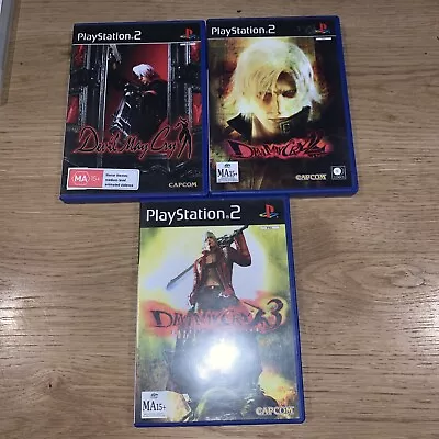 Devil May Cry 1-3 PS2 Black Label • $54.99