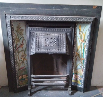 £250 • Buy Stovax Original Cast Iron Fireplace Victorian Style Tiled