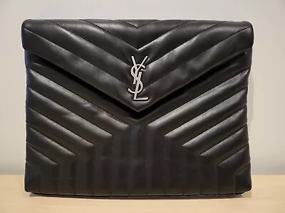 $800 • Buy Authentic YSL Monogram Envelope Pouch BNWT