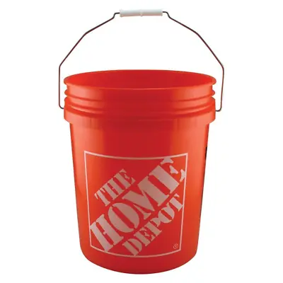 5 Gallon Orange Homer Bucket • $5.74