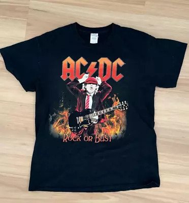 T-shirt ACDC AC/DC ROCK OR BUST HIGHWAY TO AUSTRALIA TOUR 2015 • $25.46