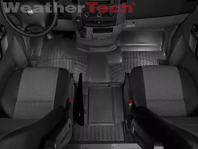 WeatherTech Floor Mats FloorLiner For MB/Dodge Sprinter - 1st Row - Black • $251.90