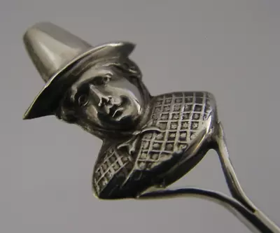 £34 • Buy Rare Solid Sterling Silver Llandudno Wales Souvenir Spoon 1939 Welsh Antique