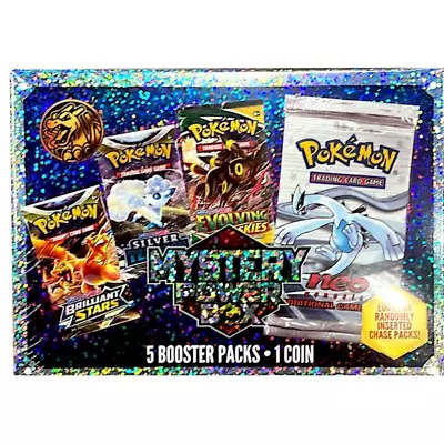 Pokemon Trading Card Games Holiday Mystery Box 2.0 - 5 Booster Packs • $31