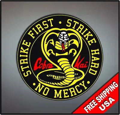 Cobra Kai Vinyl Wall Logo Decal Sticker Nostalgia Karate Kid  • $4.99