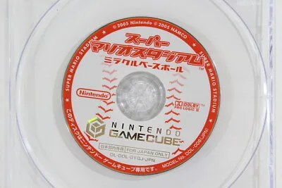 Super Mario Stadium Miracle Baseball Nintendo GameCube GC Japan Import GG402 • $11.49
