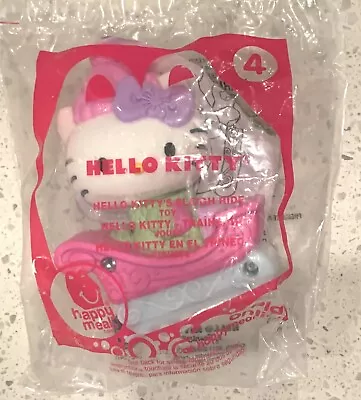 Hello Kitty McDonald's Happy Meal Toy #4 Sleigh Ride 2011 Collectable **New Seal • $9.95