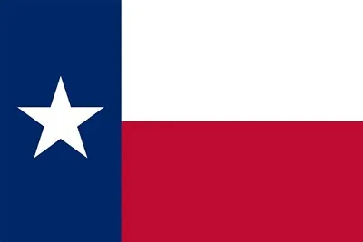 Texas Flag Die Cut Glossy Fridge Magnet • $4