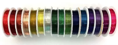 Copper Craft Wire Reel Choose Colour & Thickness Wirework Jewellery Making • £2.89