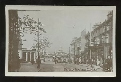 £14 • Buy Cheshire NEW BRIGHTON Victoria Road PPC Trams C1910s?