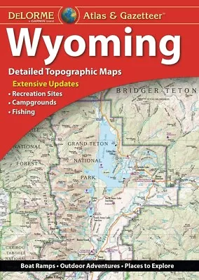 Delorme Wyoming Atlas And Gazetteer • $16.19