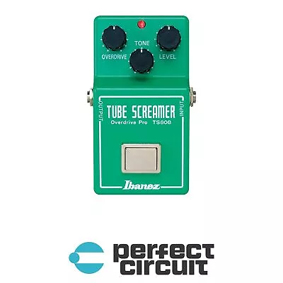 Ibanez TS808 Tube Screamer Overdrive Pedal EFFECTS - DEMO - PERFECT CIRCUIT • $139.99