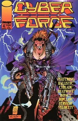£3.85 • Buy Cyberforce #4 (1993) Vf/nm Image
