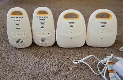 Set Of 2 VTech Audio Monitor Baby & Parental Units DM111 Tested • $11.95
