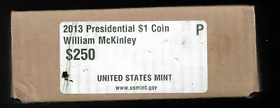 $699.99 • Buy 2013-P William McKinley Presidential Dollar Mint Sealed Box Of 250 BU $1 Coins