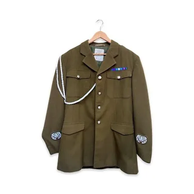 British Army No. 2 Dress Army 1980 Pattern Military Blazer Mens Fancy Costume • £25