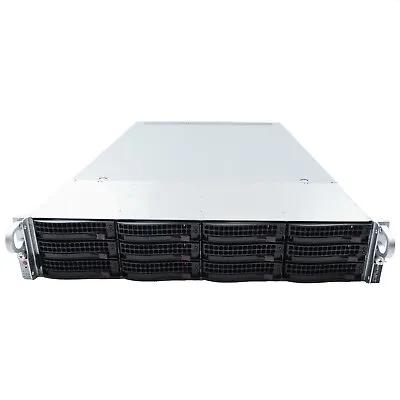SuperMicro CSE-829 X10DRU-i+ 12LFF CTO Server: 2x E5-2600 V4 CPU 1.5TB DDR4 • £256