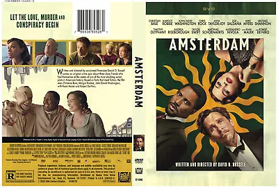 Amsterdam (DVD) BRAND NEW & SEALED DVD  Region 1 (USA) • $13.99
