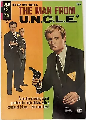 Man From U.N.C.L.E. The #12 (May 1967) Gold Key Comics VF- High Grade UNCLE • $25