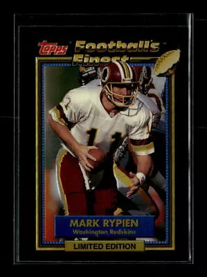 1992 Finest #25 Mark Rypien • $1.59