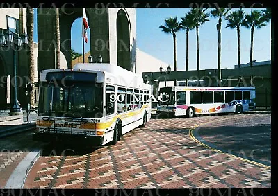 LACMTA-METRO.  NABI BUS #7000. Los Angeles (CA). Original Slide 2003. NEW-2. • $8.99