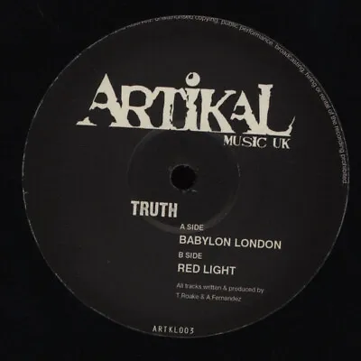 Truth - Babylon London - New Vinyl Record 12 - A4593z • £75.44