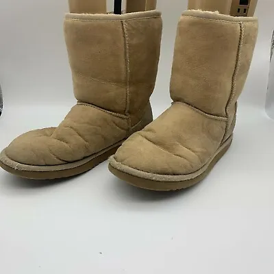 UGG Australia Womens Pull On Classic Short Winter Boots Brown Size US 9 #5825  • $27.99