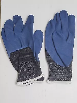 12 Pair Ansell Marigold Nitrotough Gloves (N3500) Hyflex Blue SM-2XL Great Grip • $7.99