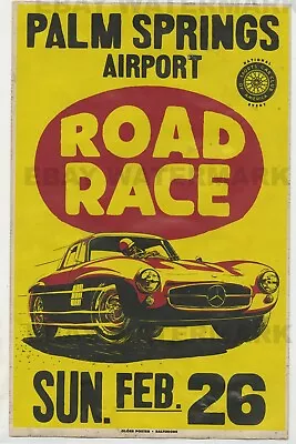 1950's Mercedes 300 SL Gullwing Race Vintage Advertising Poster 11 X 17 • $22.99