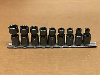 Mac Tools 9 Pc Metric Impact Swivel Socket Set - 1/4  Drive - 6 Point - NEW • $379.95