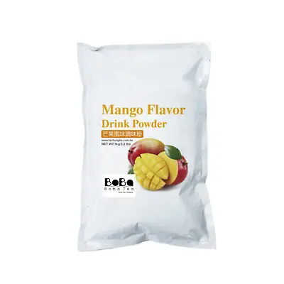 Boba Tea Company Mango Mix Powder 1 Kg Bag Bubble Tea • £18.99