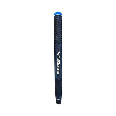   New    Mizuno Lamkin Deep Etched Putter Grip Black - Blue • $15