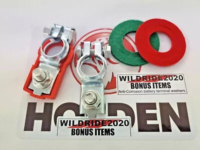 $24.90 • Buy Holden New Positive+Negative Battery Terminal Commodore VT VU VX VY VZ VE+ BONUS