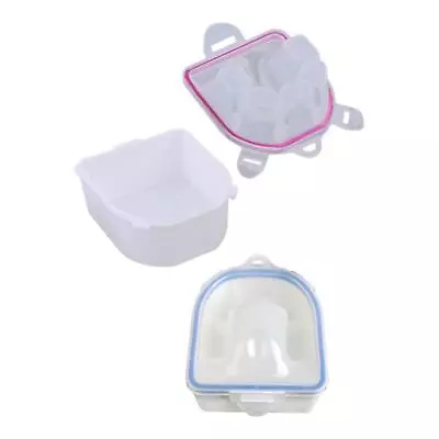 Nail Soaking Bowl Gel Polish Dip Powder Remover Thickened Durable Manicure Bowl • $10.44