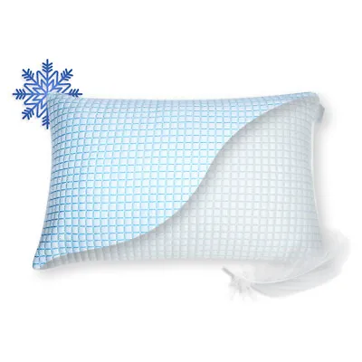 Sleepavo Cooling Pillow Protector Pillowcase - Moisture Wicking Zippered Case • $14.99