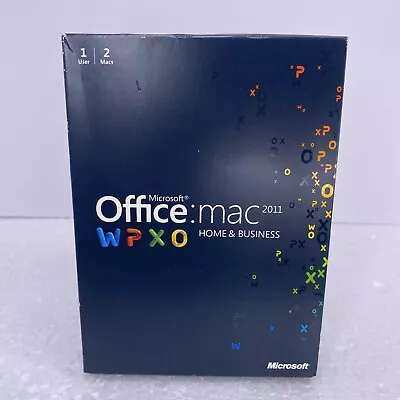 2011 Microsoft Office Mac Home And Business WPXO • $39.99