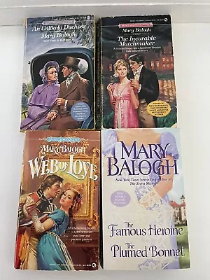 Vintage Mary Balogh Signet Regency Romance Book Lot • $15.95