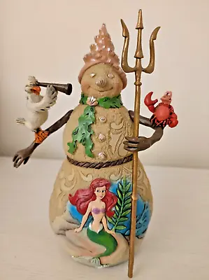 Jim Shore DISNEY SHOWCASE TRADITIONS Christmas By The Sea Little Mermaid • £49.99