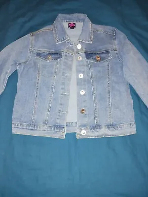Official My Little Pony Jean Jacket. Girls Size 8 - MED. • $13.75